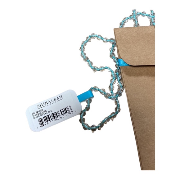 SHIRALEAH Turquoise Nusa Necklace NWT - Picture 2 of 4